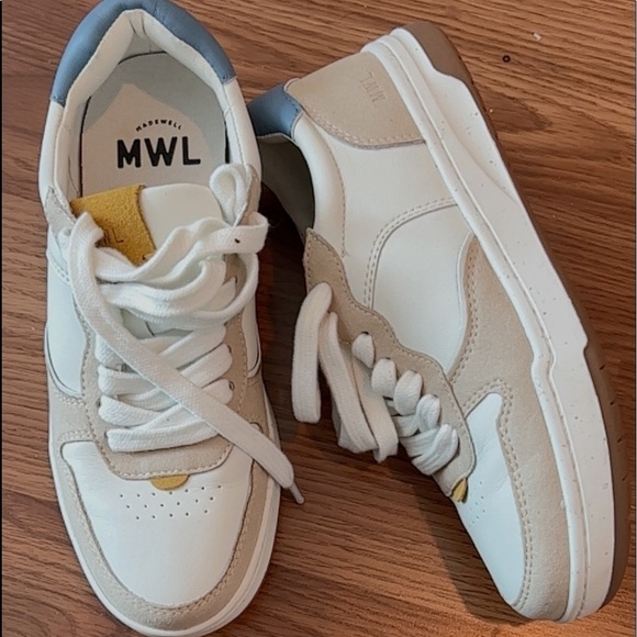 Madewell Court Sneakers in Color-block - Picture 1 of 15